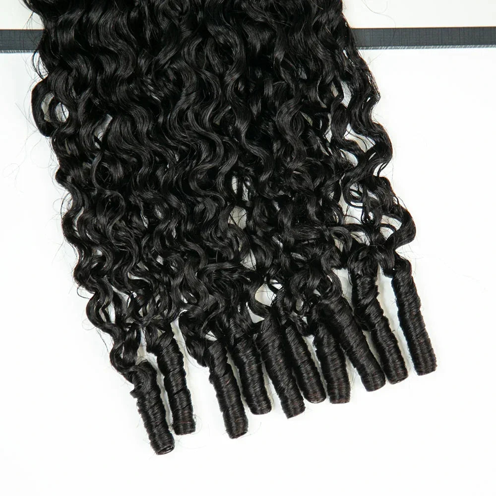 Human Crochet Hair Black Woman Water Curly Fulani