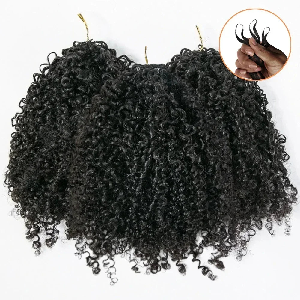 crochet braids curly hair
