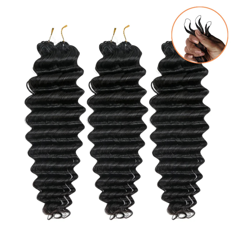 crochet deep wave hair