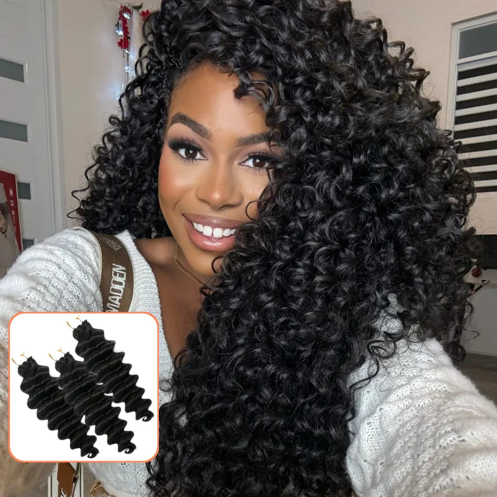 deep wave crochet hair