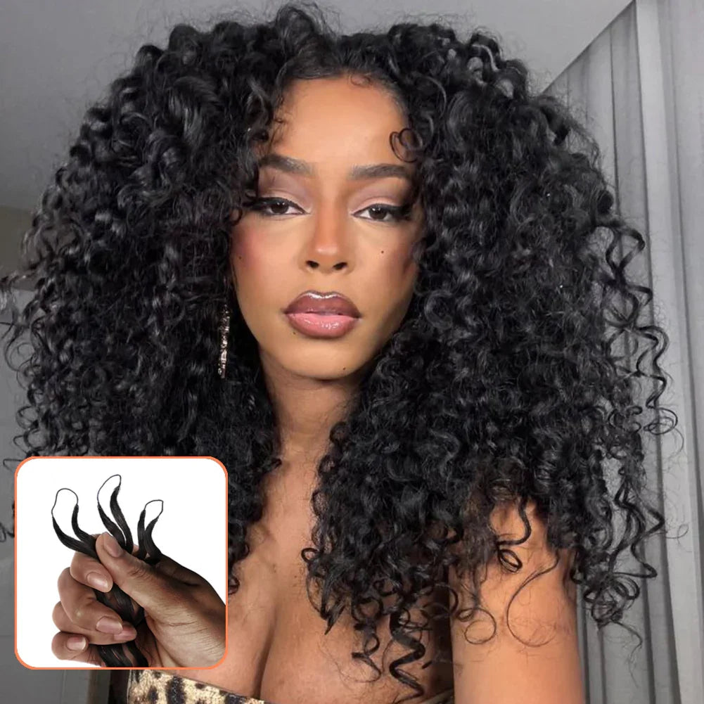 deep wave crochet human hair
