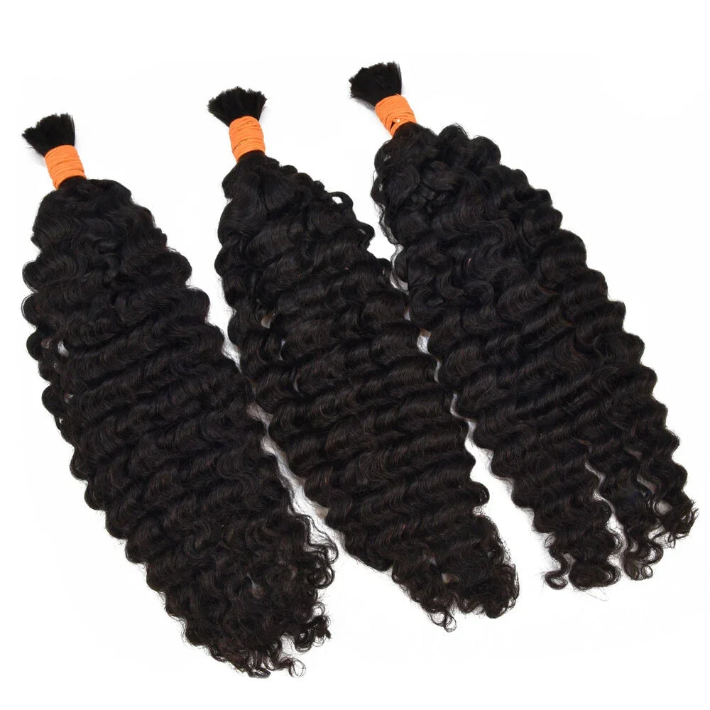 deep wave hair for burmese box braids