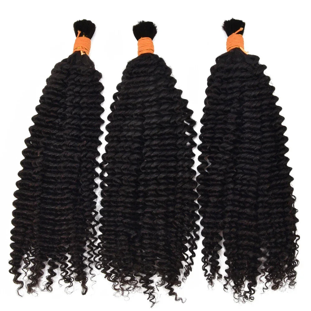 human braiding hair curly braids