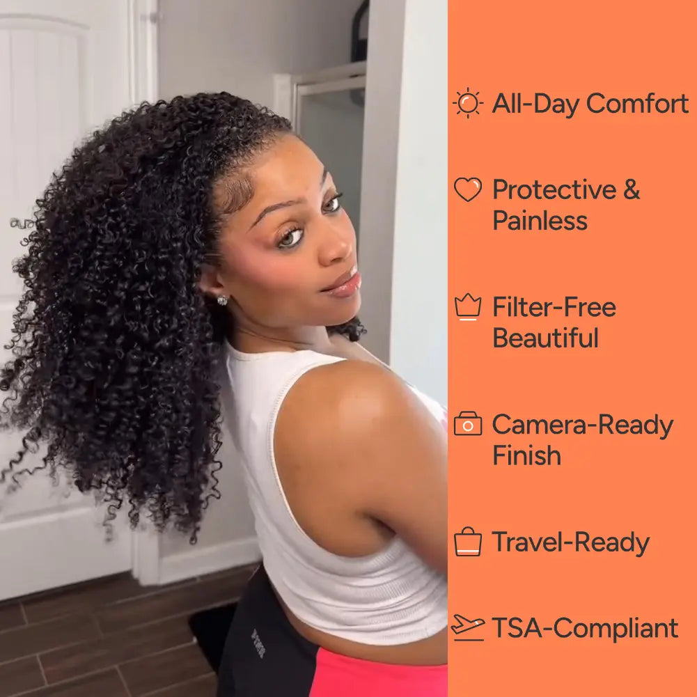 human crochet hair 3b 3c