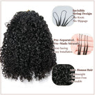 crochet hair multi textured human hair