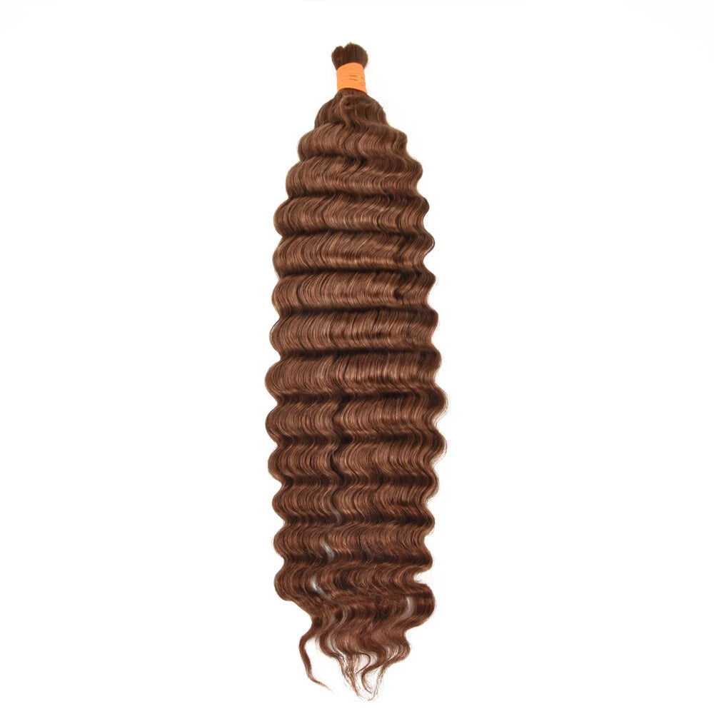 human braiding hair color 4 deep wave