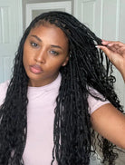 human hair micro braids