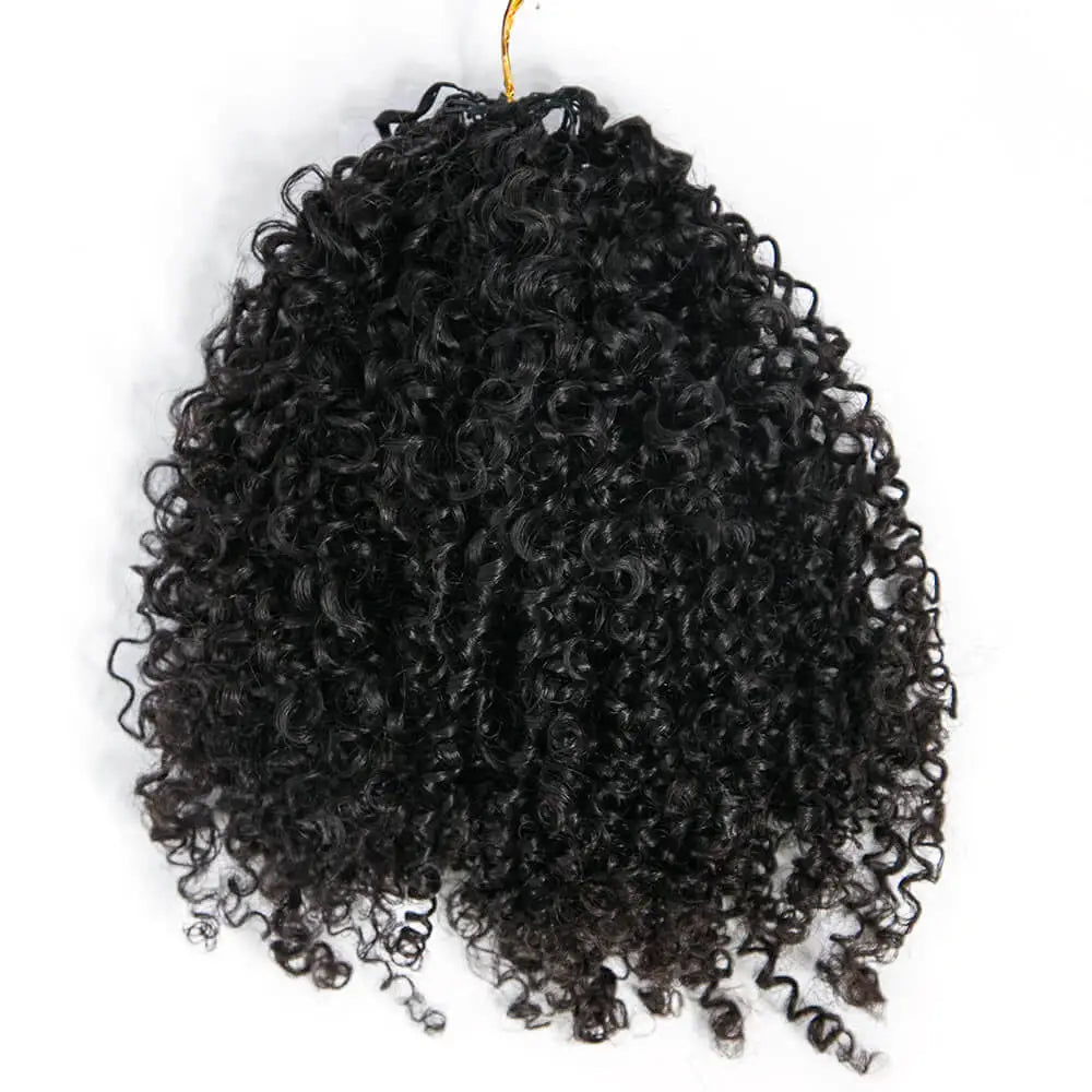 kinky curly crochet hair